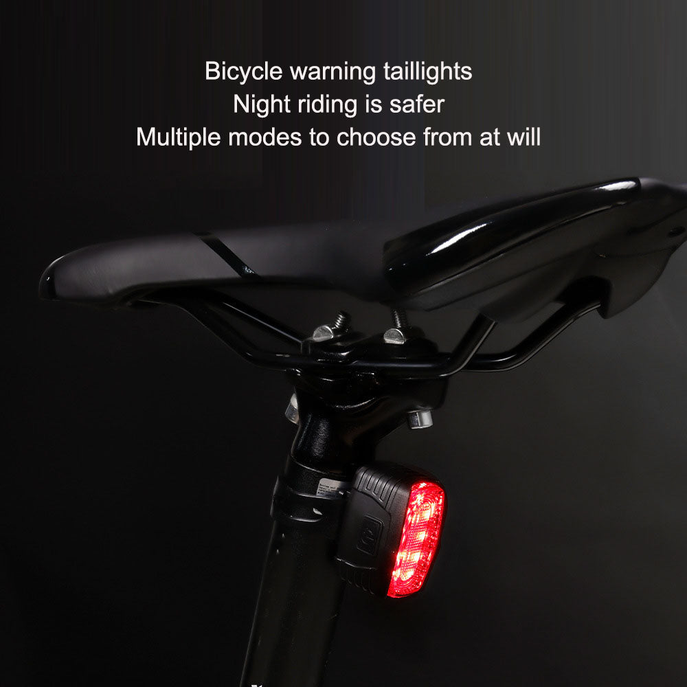 Bicycle headlight and taillight set, highway warning light, high brightness LED lighting, mountain bike outdoor riding accessori - Korvel