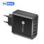 Fast charging mobile phone charger standard PD55W QC3.0+PD25W 3PD+3USB travel charging head - Korvel