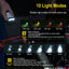 U6 SST20 LED EDC Flashlight Keychain Work Light Type-C Rechargeable Clip Torch with Magnet Camping Pocket Lantern - Korvel