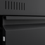 Filing Cabinet Lateral File Cabinet 3 Drawer Blcak Locking Metal File Cabinets Three Drawer - Korvel