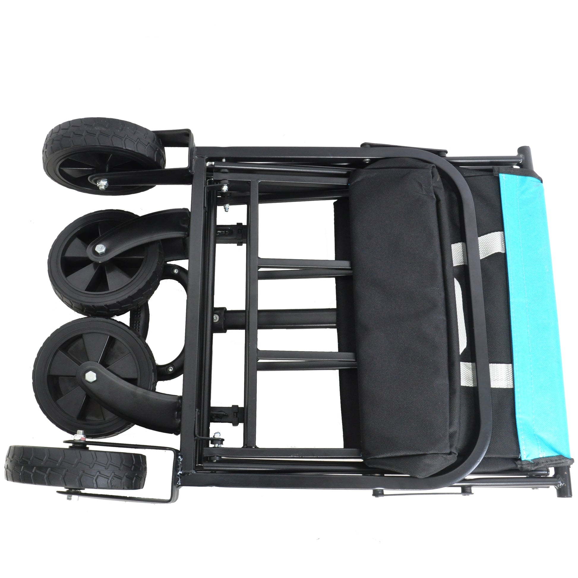 Folding Wagon Garden Shopping Beach Cart - Korvel