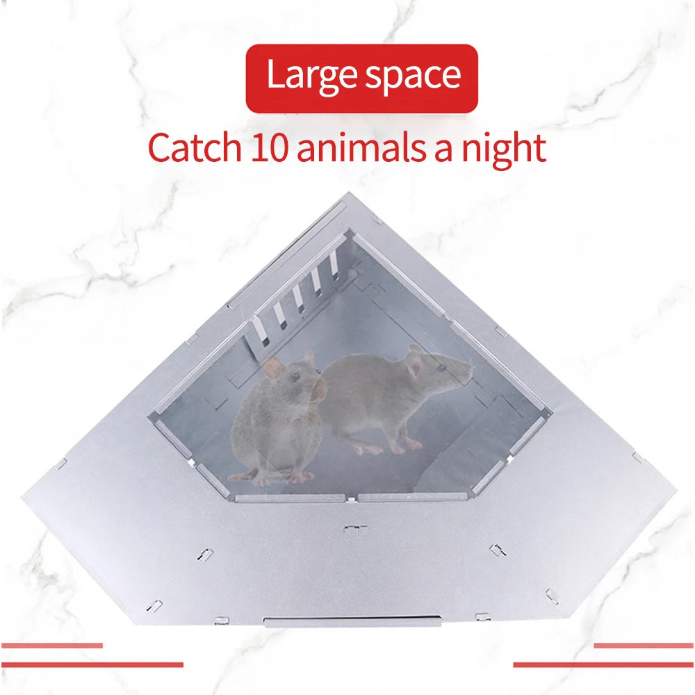 Catching Mice Mouse Traps Occasions Available Double-door Design Non-toxic Reusable Rustproof Garden Supplies Portable - Korvel