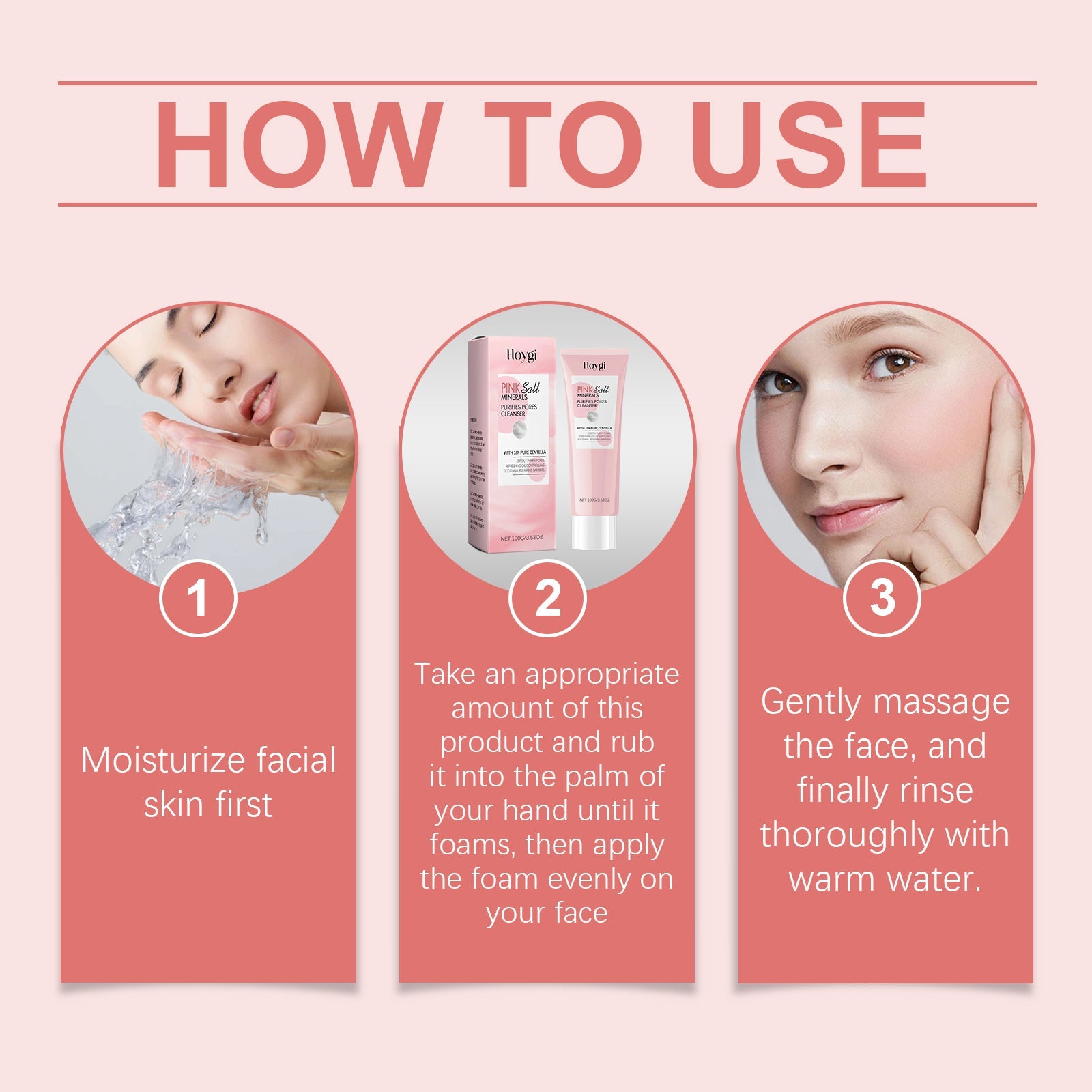 Pore Cleansing Cleanser Cleans Impurities From The Face, Moisturizes The Skin And Is Gentle And Moisturizing - Korvel