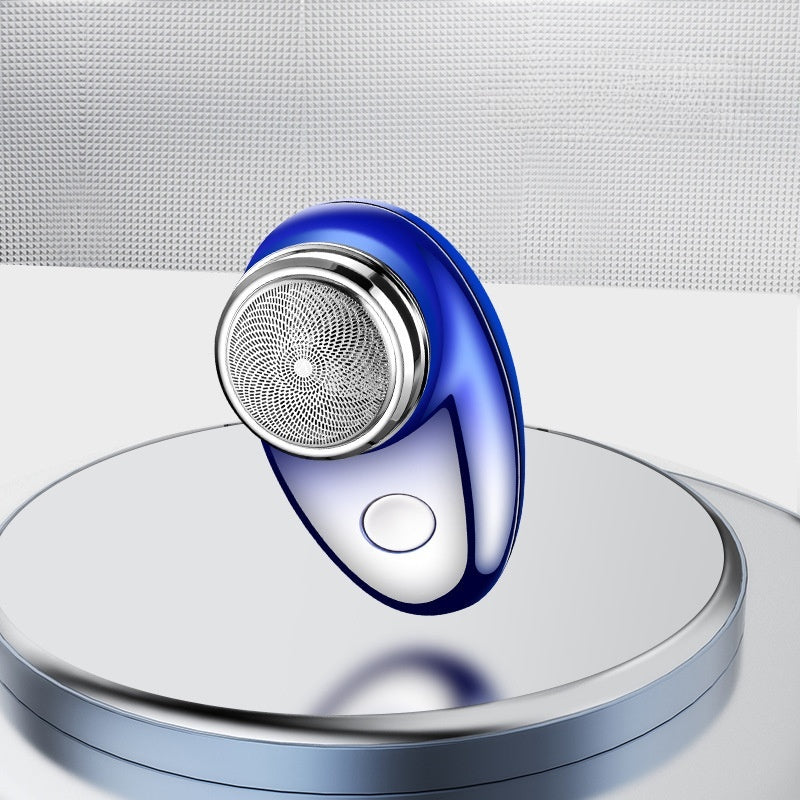 Portable rechargeable shaver small steel cannon mini electric shaver electric travel compact shaver - Korvel