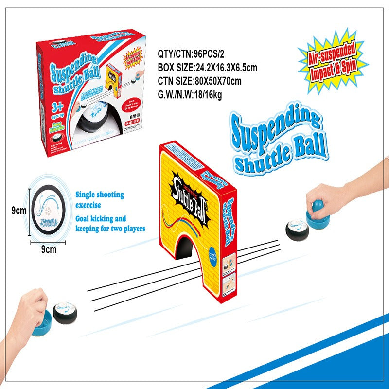 Children's electric shuttle ice hockey suspended electric puzzle toy parent-child interaction indoor and outdoor - Korvel
