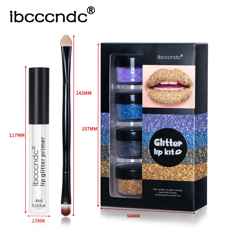 Conjunto de Brillo Labial ibcccndc - Colección de Colores Fríos