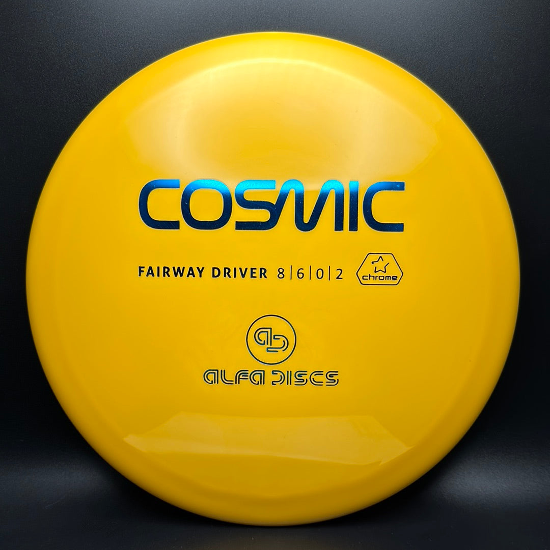 Chrome Cosmic Fairway Driver - Premium Performance Disc