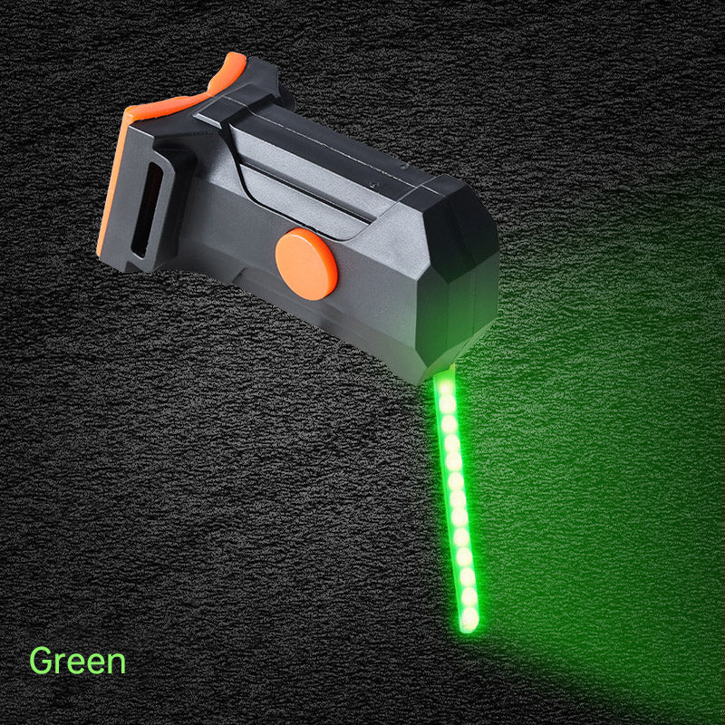 LED Bike Tail Light 6 Colors USB Charging Mountain Road Bike Light Portable Riding Equipment Running Water Light - Korvel