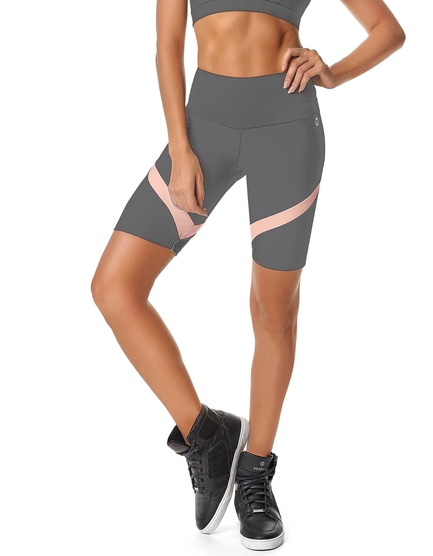 Shorts de vélo pour femmes Calle Ocho gris