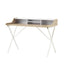 Elegant White Computer Desk for Modern Offices