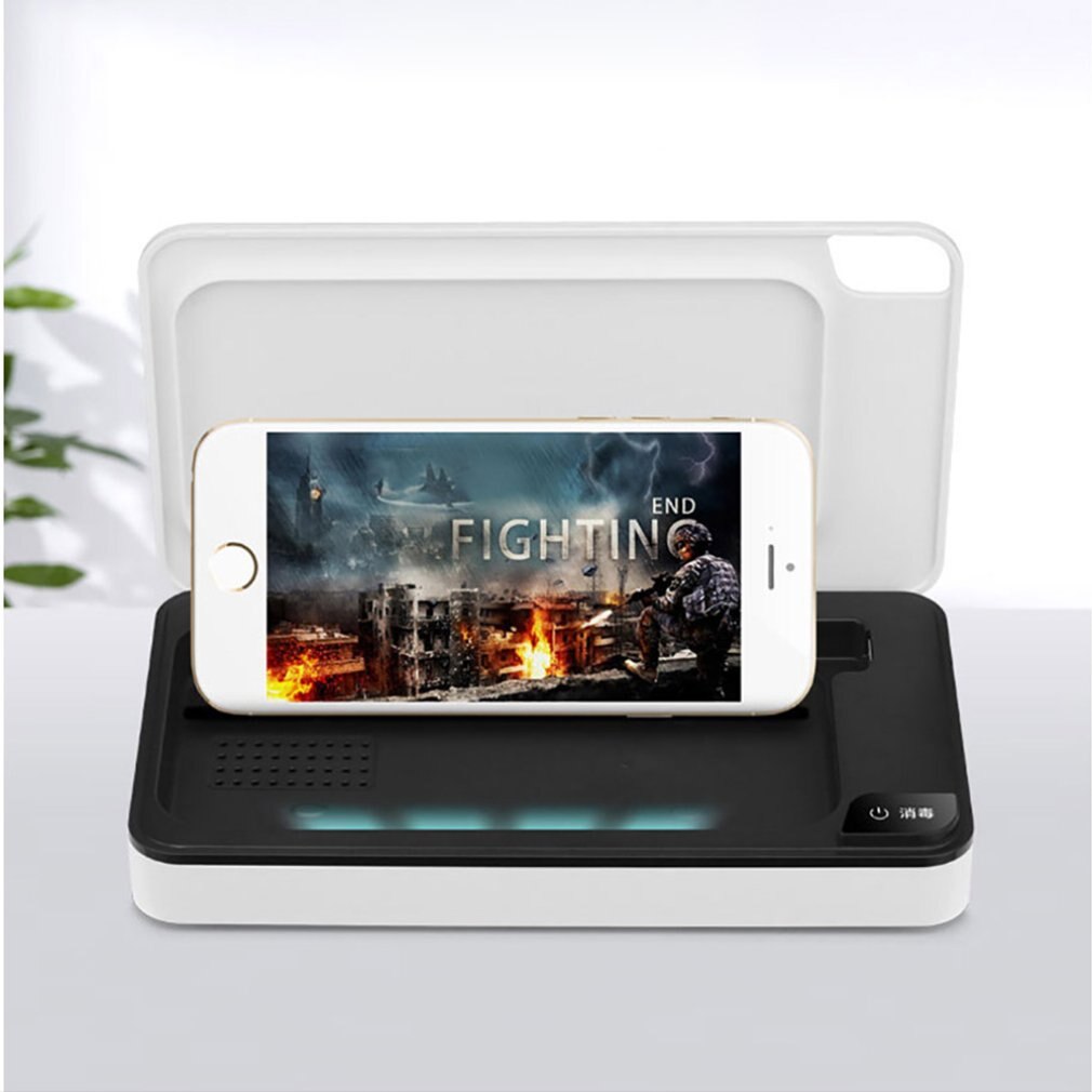 Portable Uv Sterilizer Box Mobile Phone Sanitizer Case For Phone Mice Toothbrush Mask Sterilization Box 1 Set - Korvel