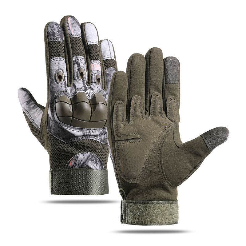 Tactical half-finger gloves men's soft shell protective microfiber special forces military fans sports cycling outdoor - Korvel