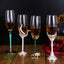 Crystal glass champagne glasses household high footed glasses - Korvel
