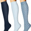 Sports pressure socks long tube socks calf socks compression socks skipping rope elastic cycling socks - Korvel