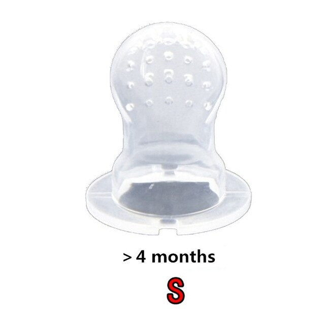 Premium Silicone Baby Pacifier and Fruit Feeder