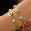 Turquoise Titanium Steel Bracelet - Korvel