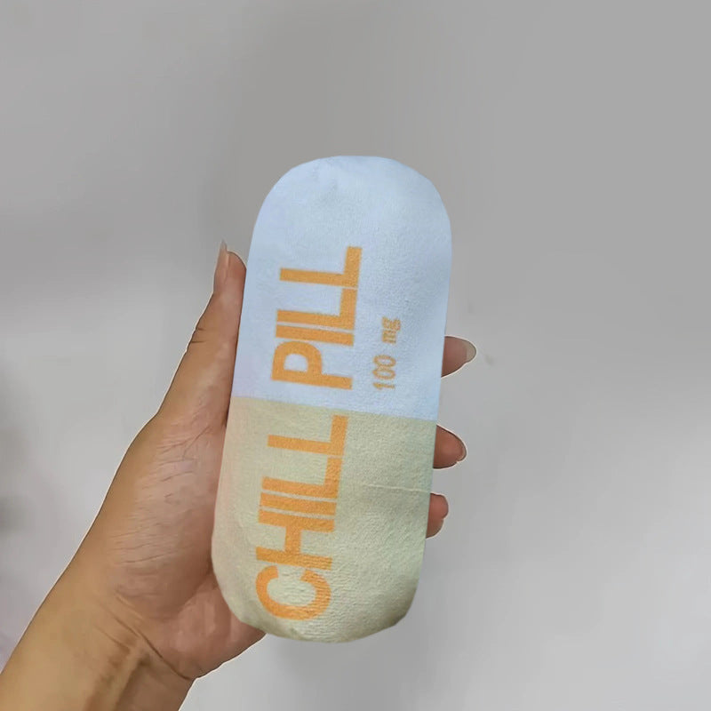 Pet Sound Plush Capsule Toy for Dogs
