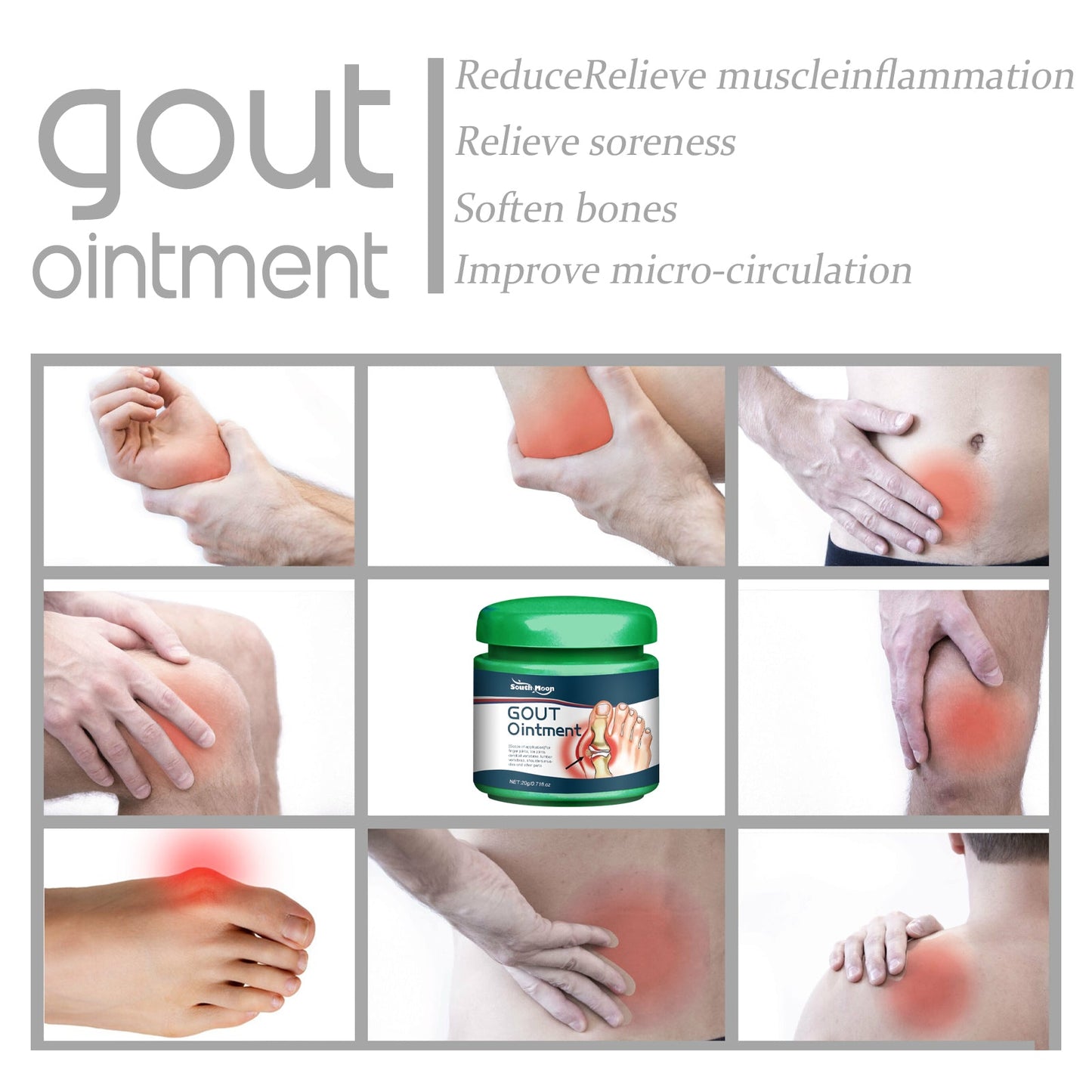 Crema Premium para el Cuidado de las Articulaciones para Alivio del Dolor