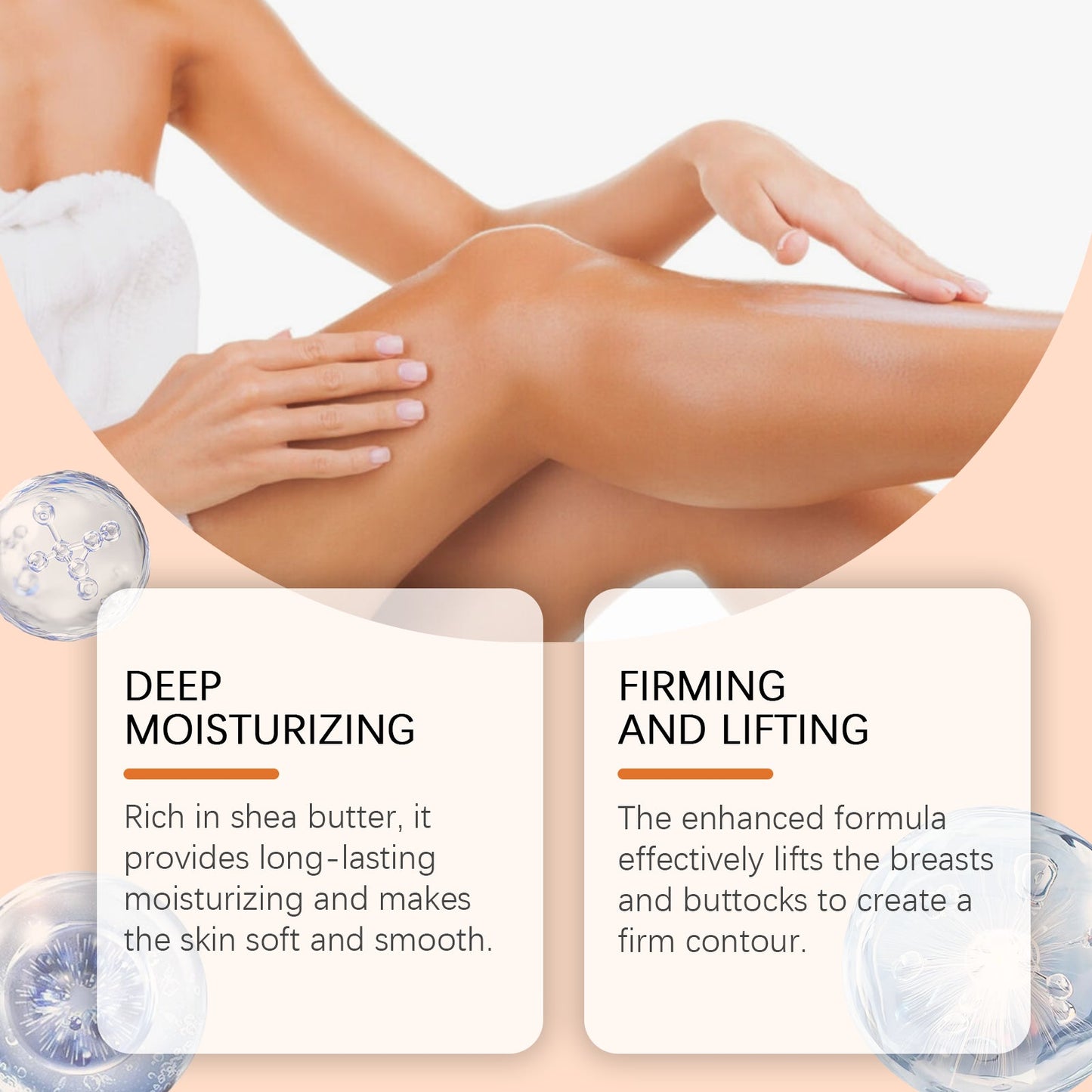 Crema Corporal Premium Reafirmante para Hidratación y Nutrición