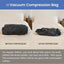Compression Bag Pump Multi-Purpose Vacuum Compression Bag Storage Bag Essential for Sports Travel Luggage Clothing Storage With Pump - Korvel
