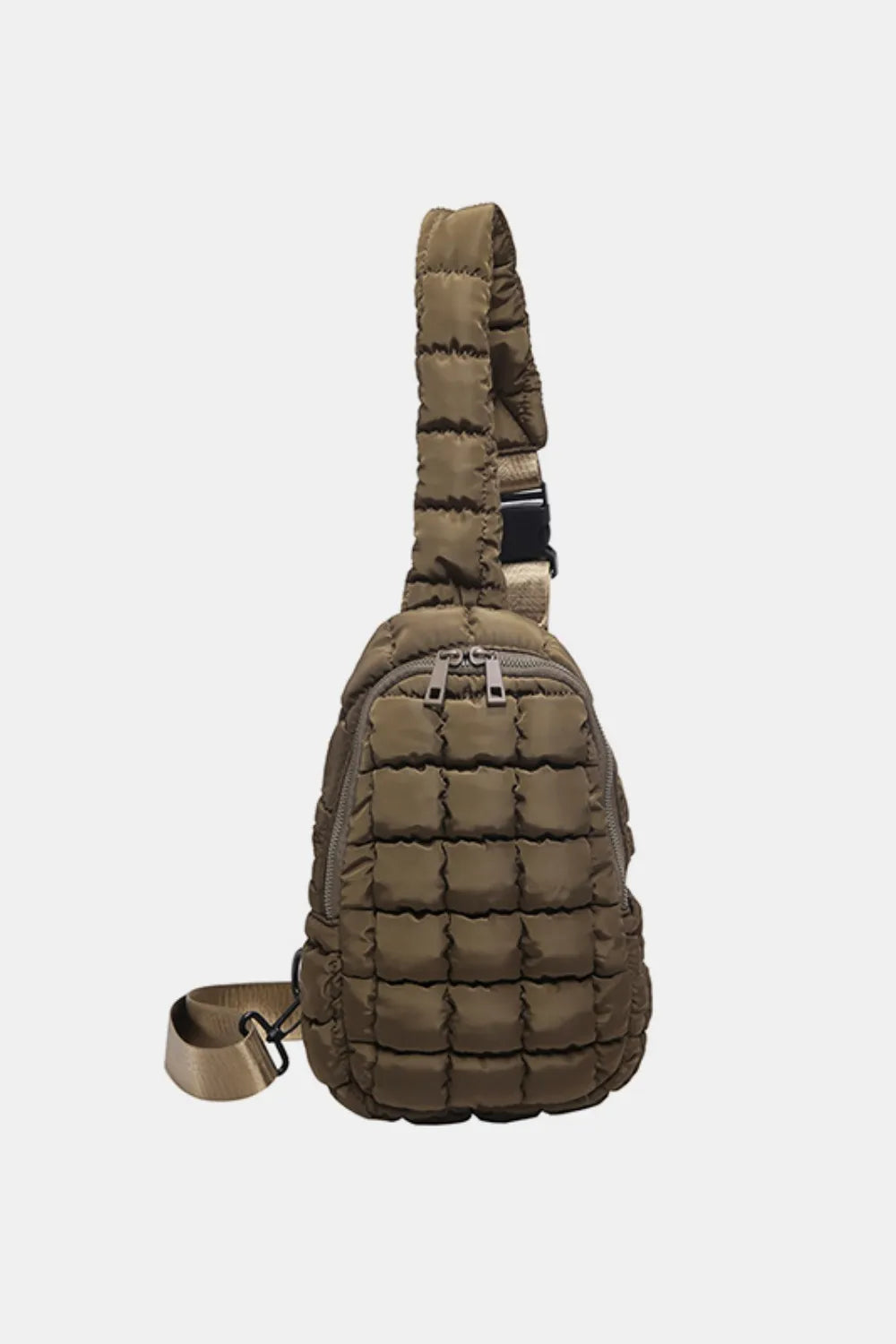 Quilted Nylon Crossbody  Bag - Korvel