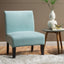 Elegant Light Blue Accent Chair