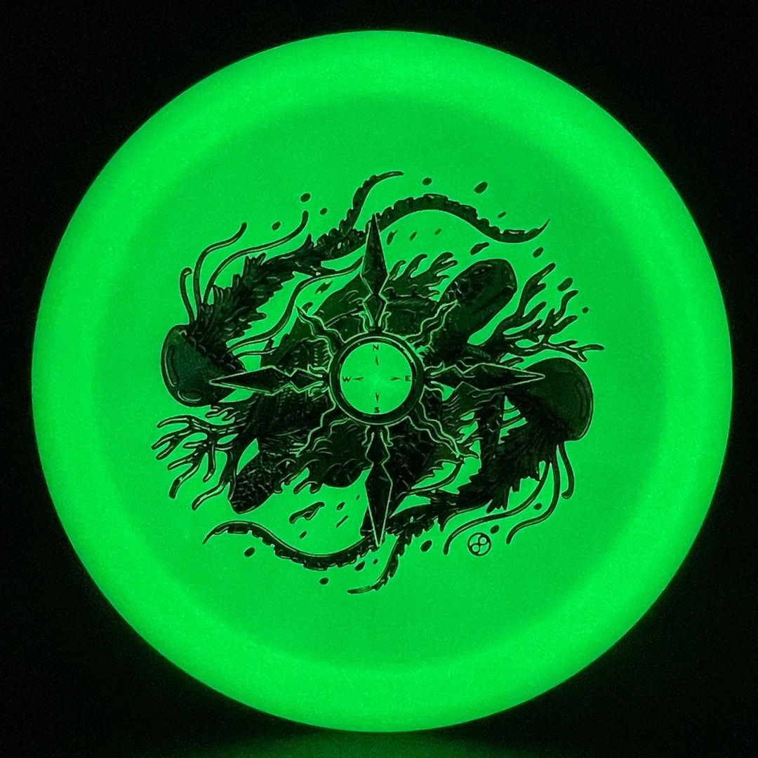 Color Glow Requiem - Turtle Navigator Disc Golf Driver