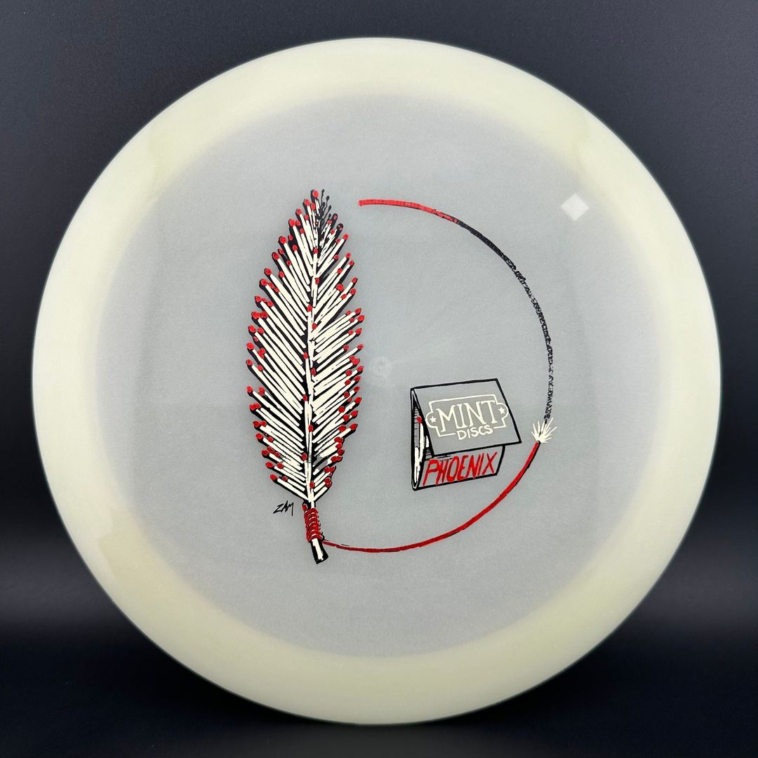 Nocturnal Phoenix - Third Run Disc Golf Driver