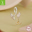 Silver Ginkgo Leaf Pendant - Premium DIY Charm
