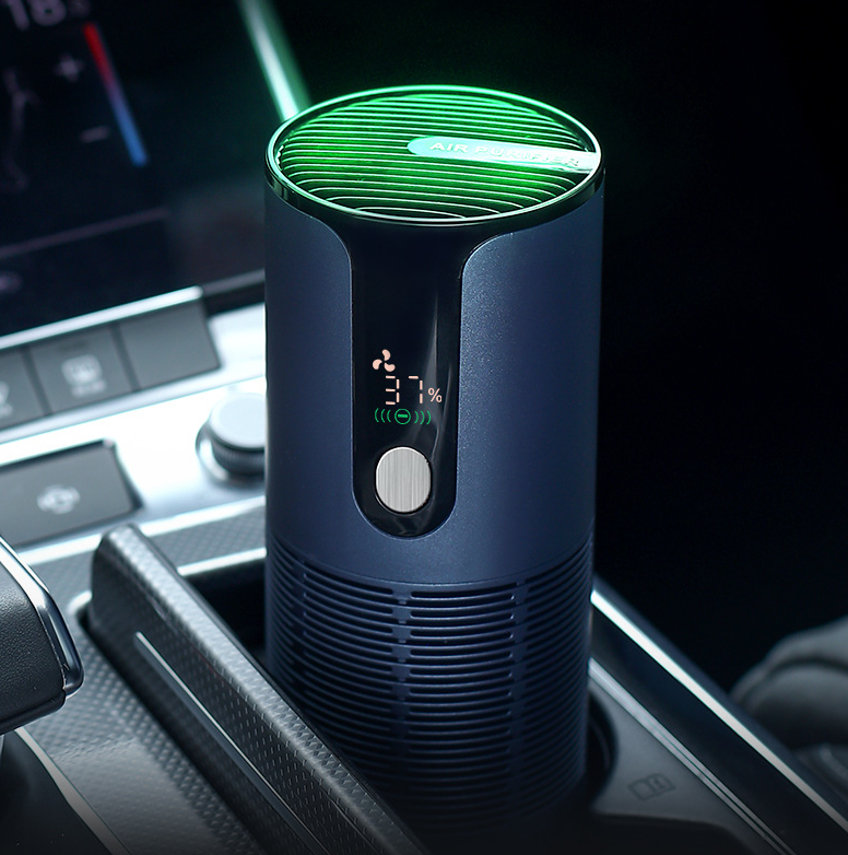 Intelligent Car Air Purifier with UVC Technology