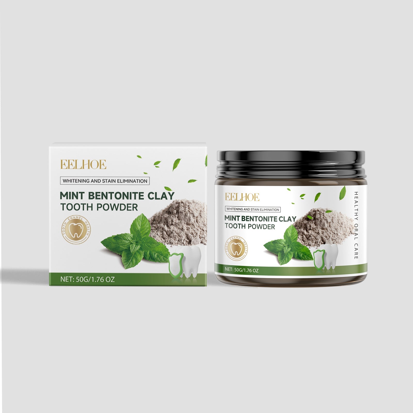 Volcanic Ash Dental Cleaning Powder Clean Bad Breath Confident Smile Teeth Cleaning Care Beauty Dental Powder - Korvel