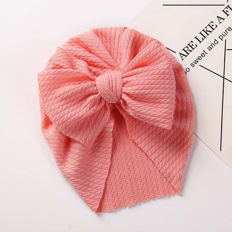 Chapeau pour bébé à double nœud Pit Strip - Bonnet chaud en pneu indien