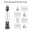Hot Compress Blackhead Remover Vacuum Suction Acne Pore Cleaner Electric Nose Face Deep Cleansing Skin Care Device Birthday Gift - Korvel