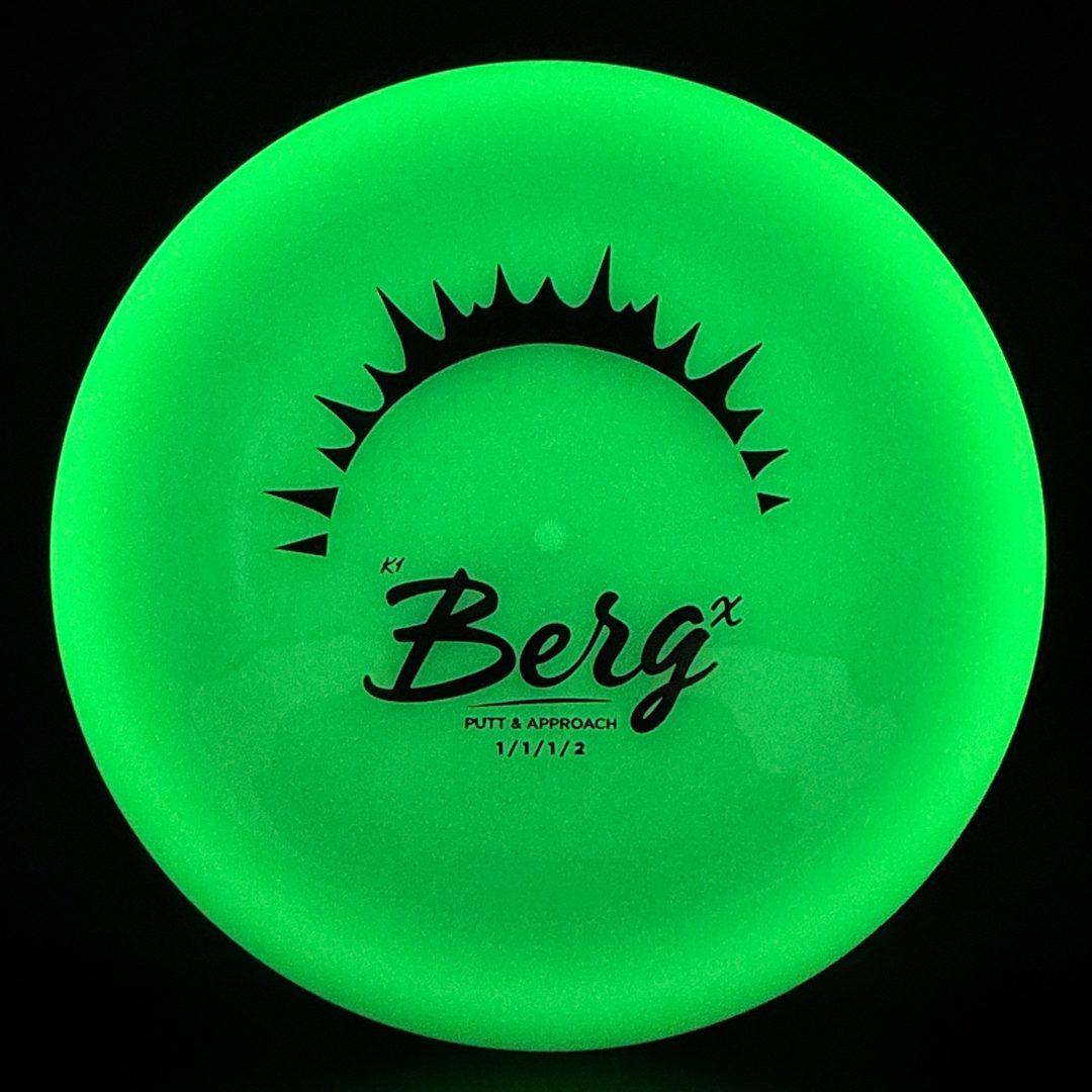 Kastaplast Glow K1 Berg X Disco de Golf