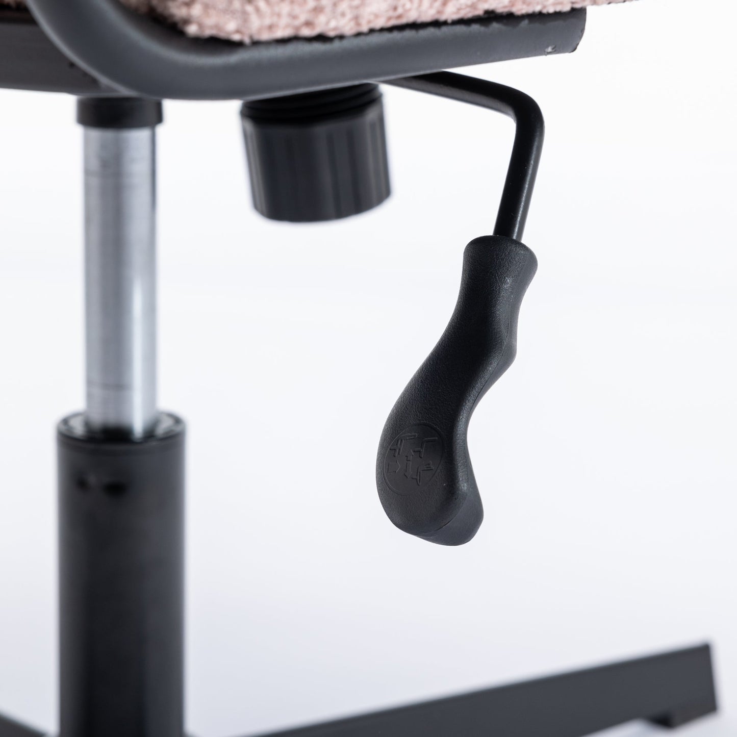 Premium Armless Pink Office Desk Chair