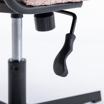 Premium Armless Pink Office Desk Chair