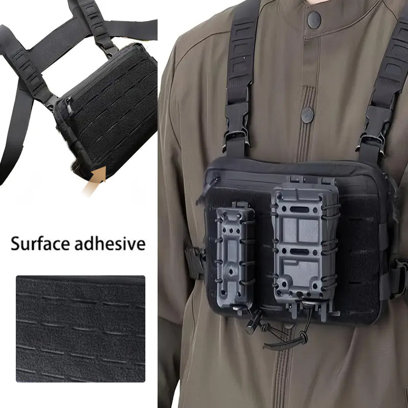 Ensemble de gilet tactique et de sac en 1000D