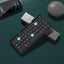 Bluetooth foldable keyboard can be connected to tablets laptops offices portable phones wireless keyboards - Korvel