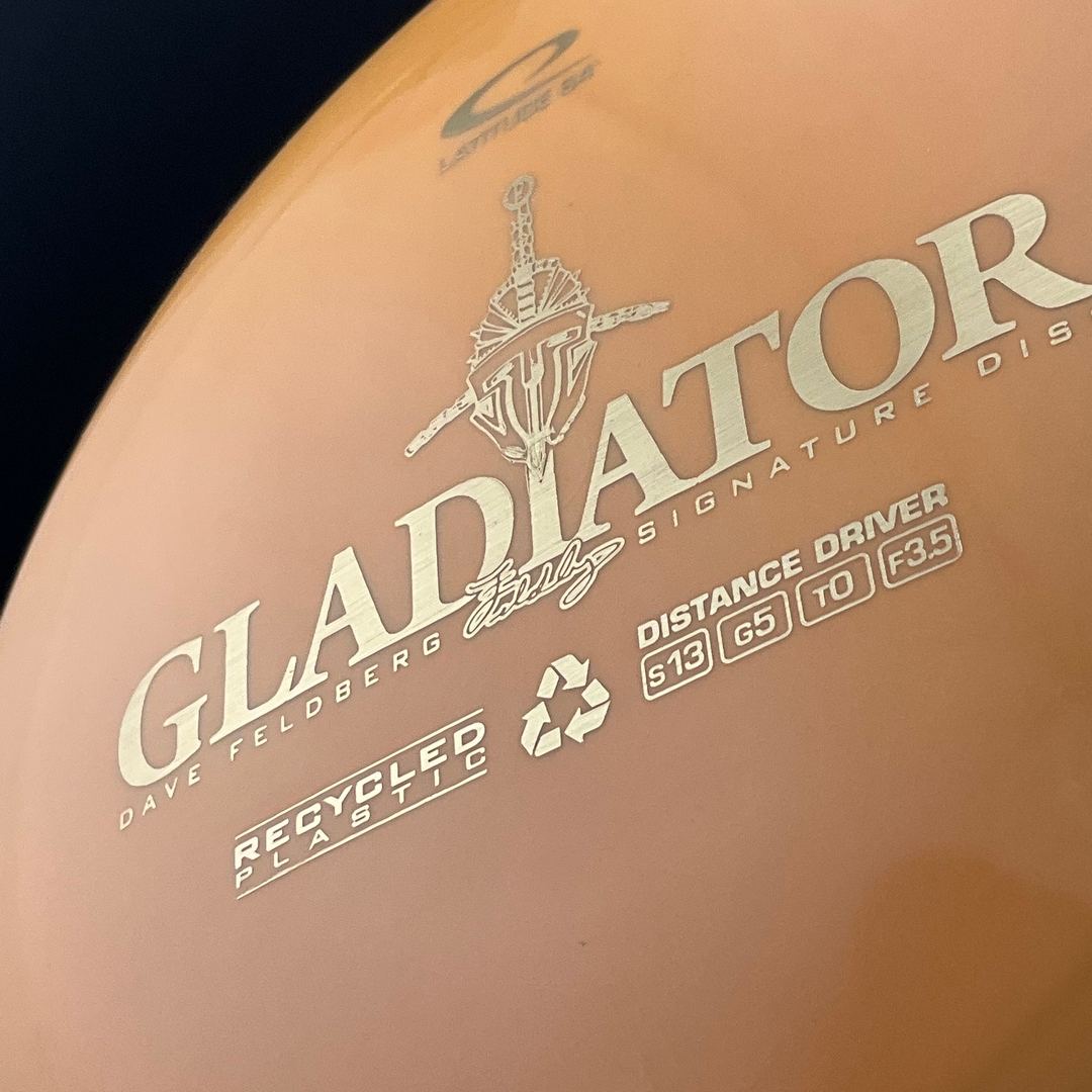Recycled Gladiator - Dave Feldberg Signature Disc - 2017 Run