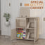 Guinea pig cage, 4 layers of hamster cage wood, with storage cabinet, mouse cage, openable top, acrylic window ，X-Large - Korvel