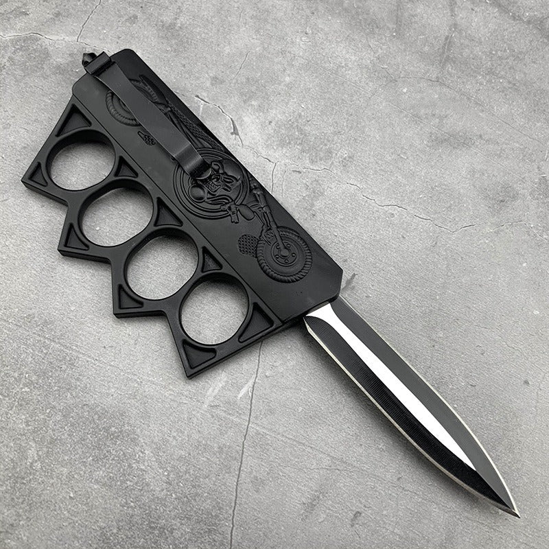 Outdoor Knife Glove Knife Stainless Steel Knife Field Survival Knife Portable Pocket Knife Defense Knife Fruit Knife - Korvel