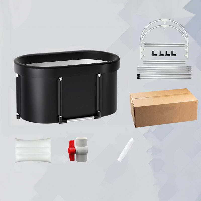 Portable multi-layer outdoor cold immersion bathtub for athletes' recovery, foldable for family use. - Korvel