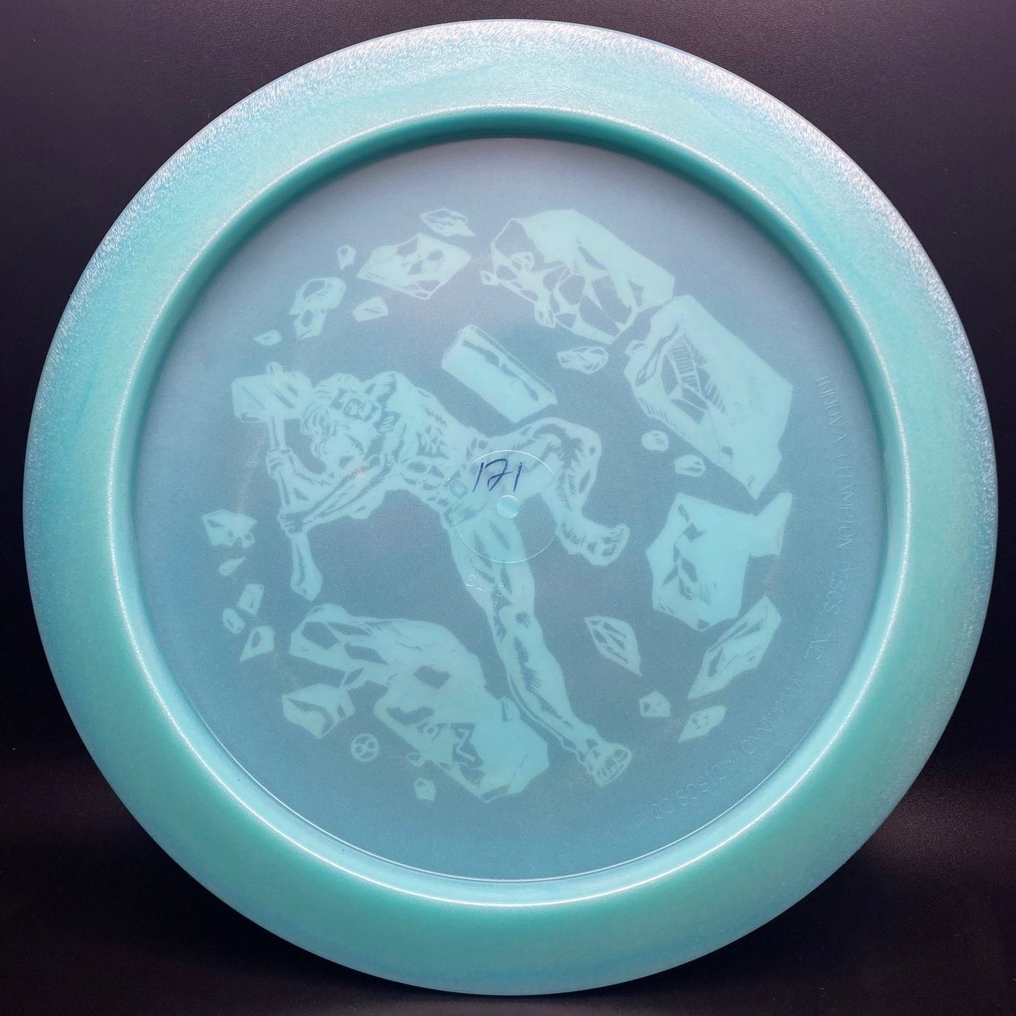 Color Glow C-Blend Slab Disc Golf Driver