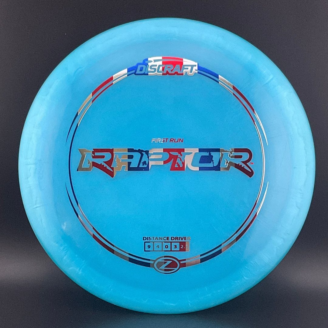 Z Raptor - 2018 Primera Edición Disco de Golf