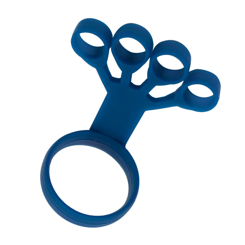 Silicone Wrist Stretcher Finger Exercise Trainer Finger Tension Circle Five Fingers - Korvel
