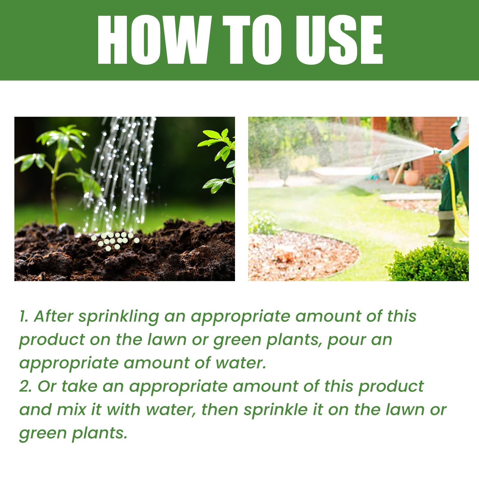 Plant Nutrient, Plant Fertilizer Flower Potted Lawn Green Leaf Root Growth Nutrient - Korvel