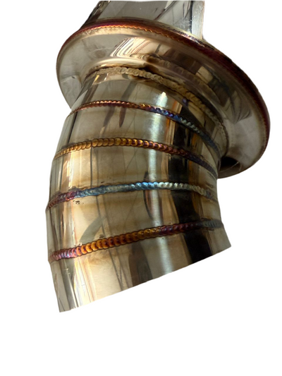 SPDZ1 LTR High-Performance Race Muffler - 3" Inlet, 4” Outlet - Korvel