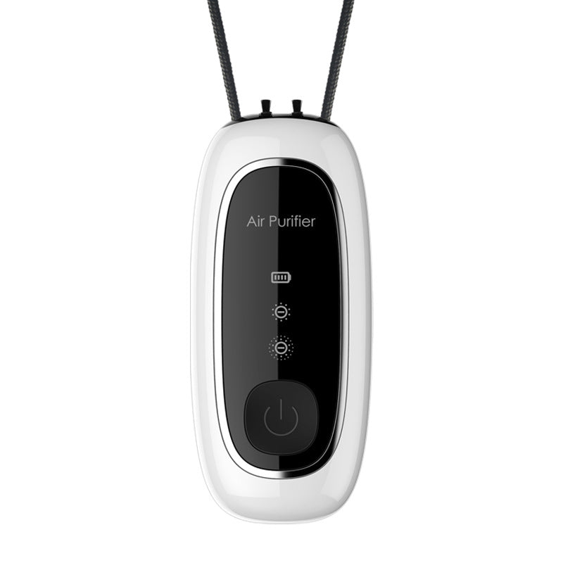 Negative ion air purifier neck hanging portable small fresh machine portable air purifier smoking - Korvel