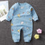 2024 Spring Autumn 0-2 Years Old Baby Romper Baby Jumpsuit Boys Girls Long-sleeved Trousers Newborn Romper Climbing Clothes - Korvel
