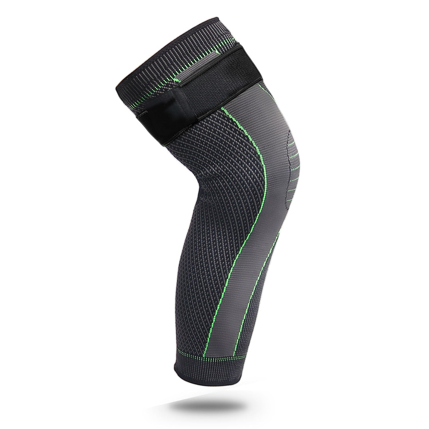 Knitted Strap Compression Exercise Extended Knee Protector for Men and Women Warm Knee Protector - Korvel
